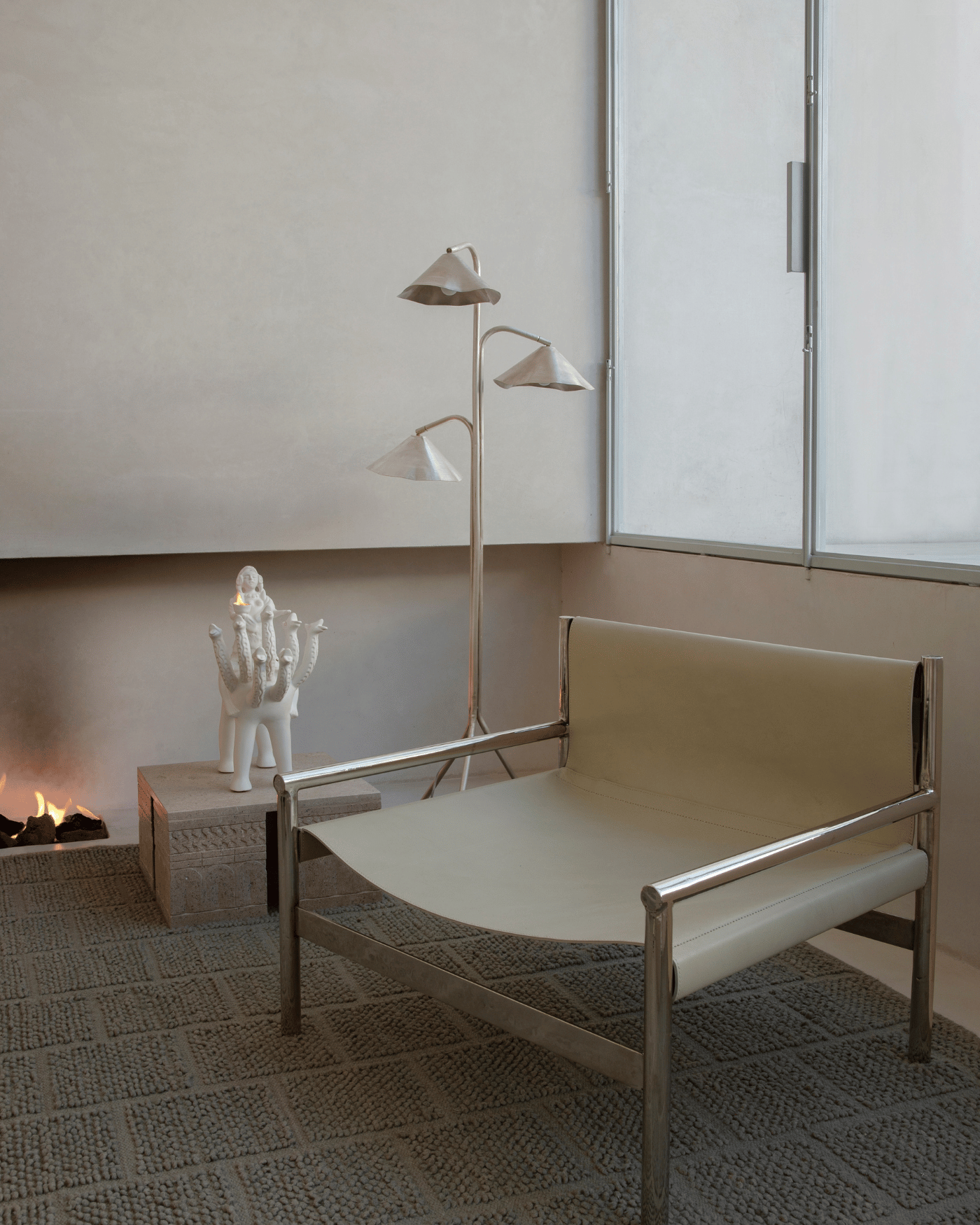 Antica floor lamp, Alcocer, Ohla Studio