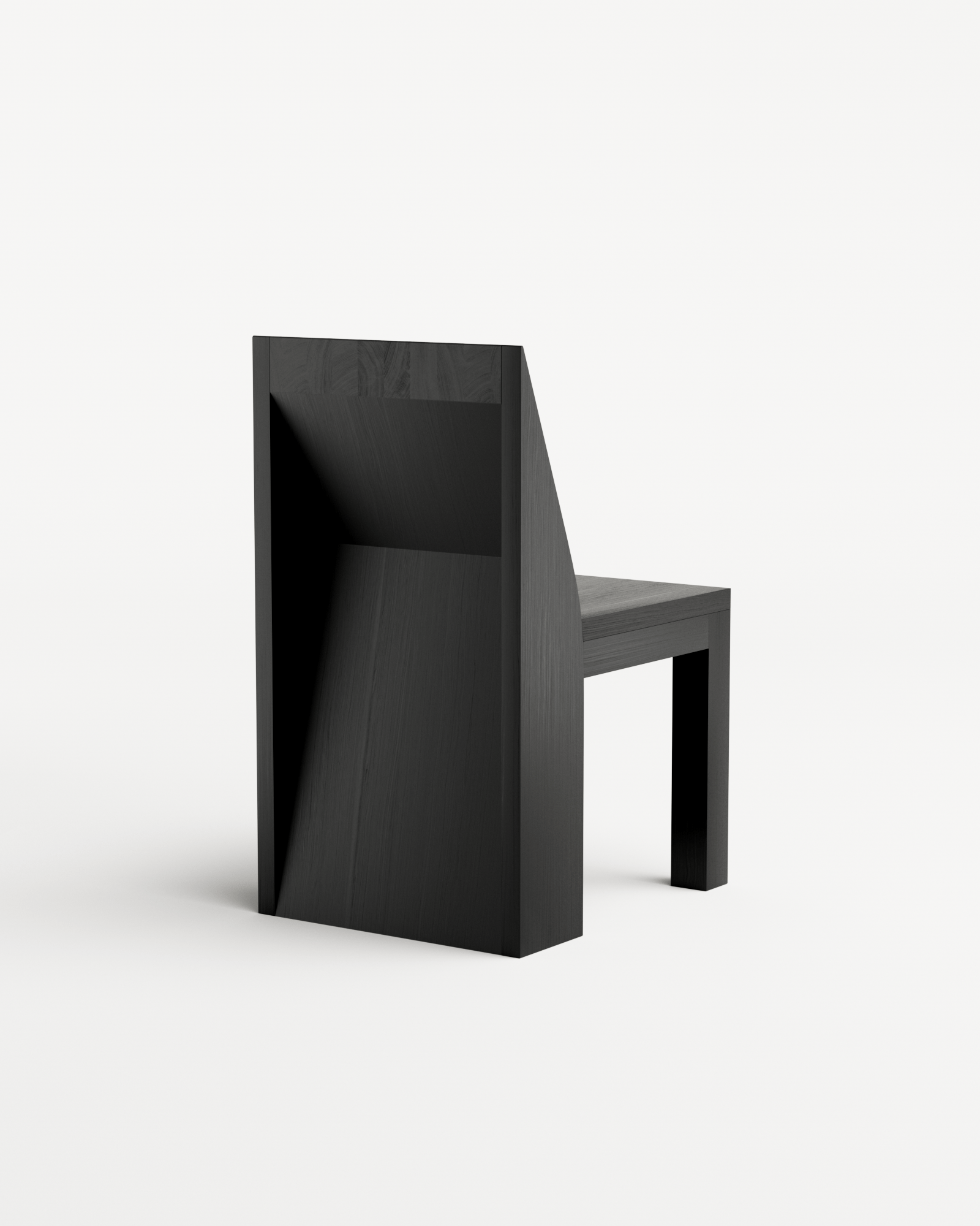 Kursi Chair Black by Sizar Alexis for Monde Singulier