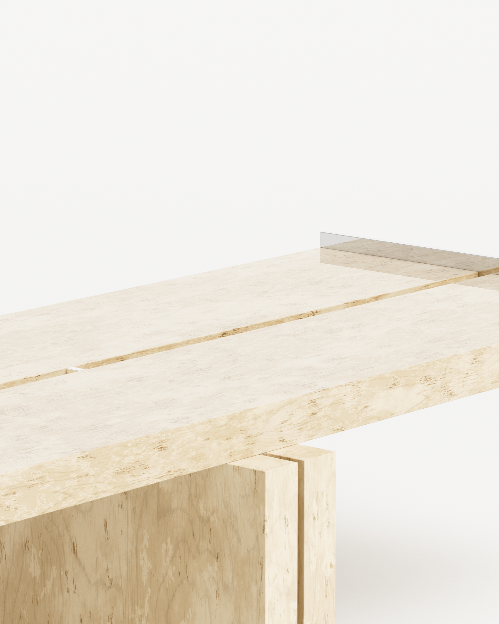 Studioutte Osaka Bench for Monde Singulier