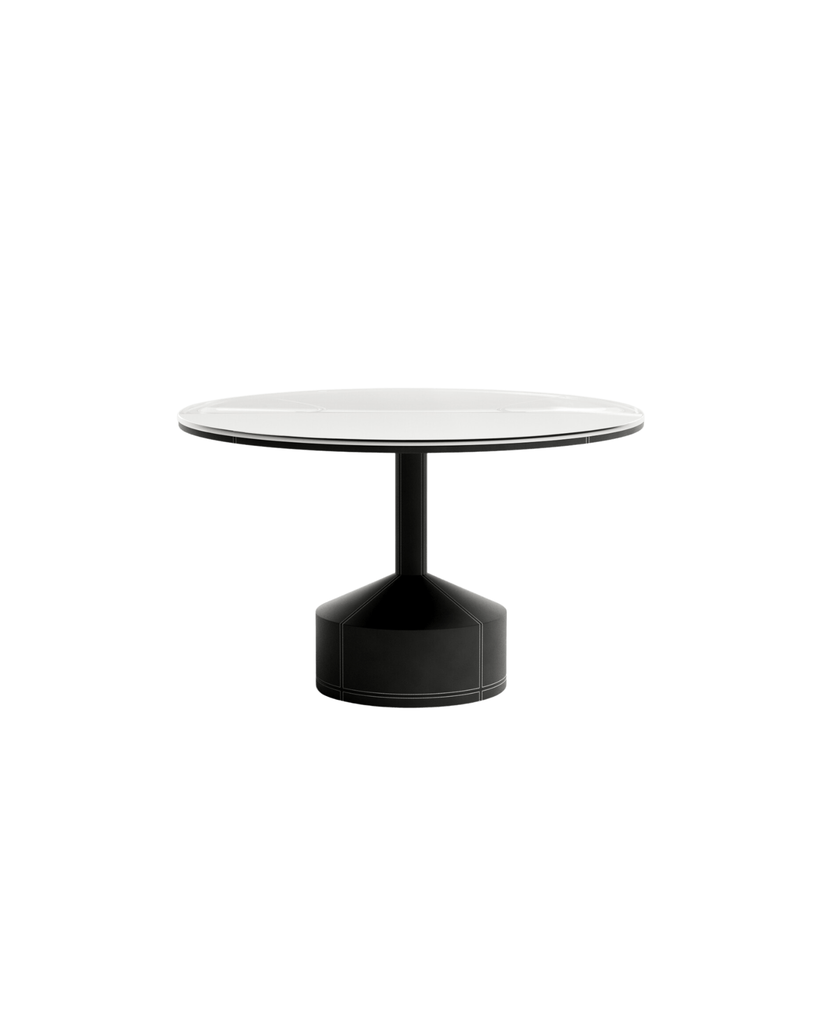 Round Dining Table, Stamp by Christophe Perichon, Monde Singulier