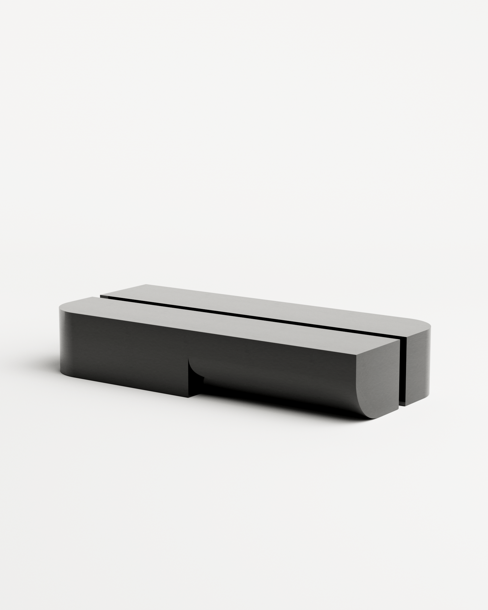 Undum Coffee Table - Black, Undum and Bevel, Hadge 