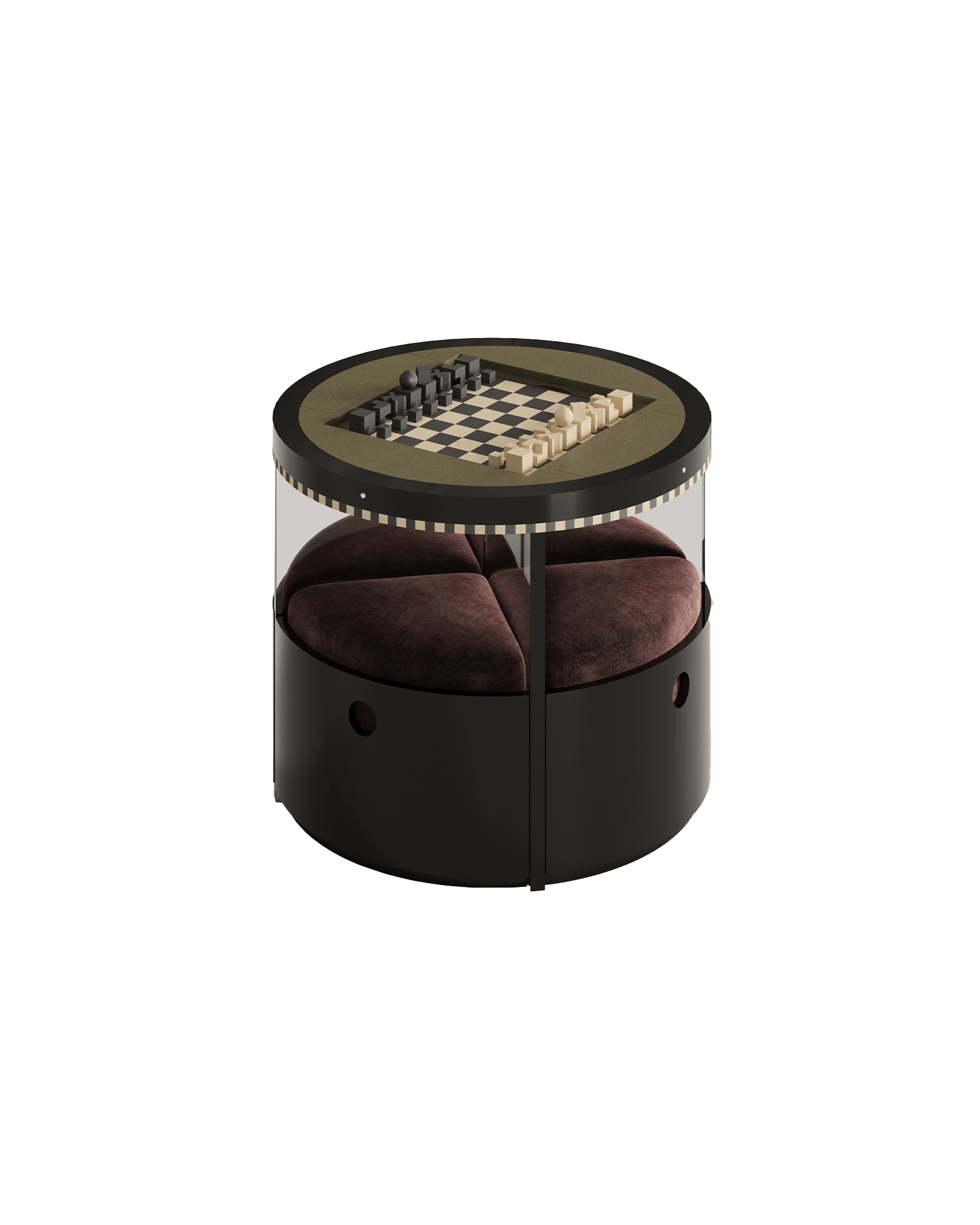 Madeline Convertible Table, Ec8, Necchi Architecture