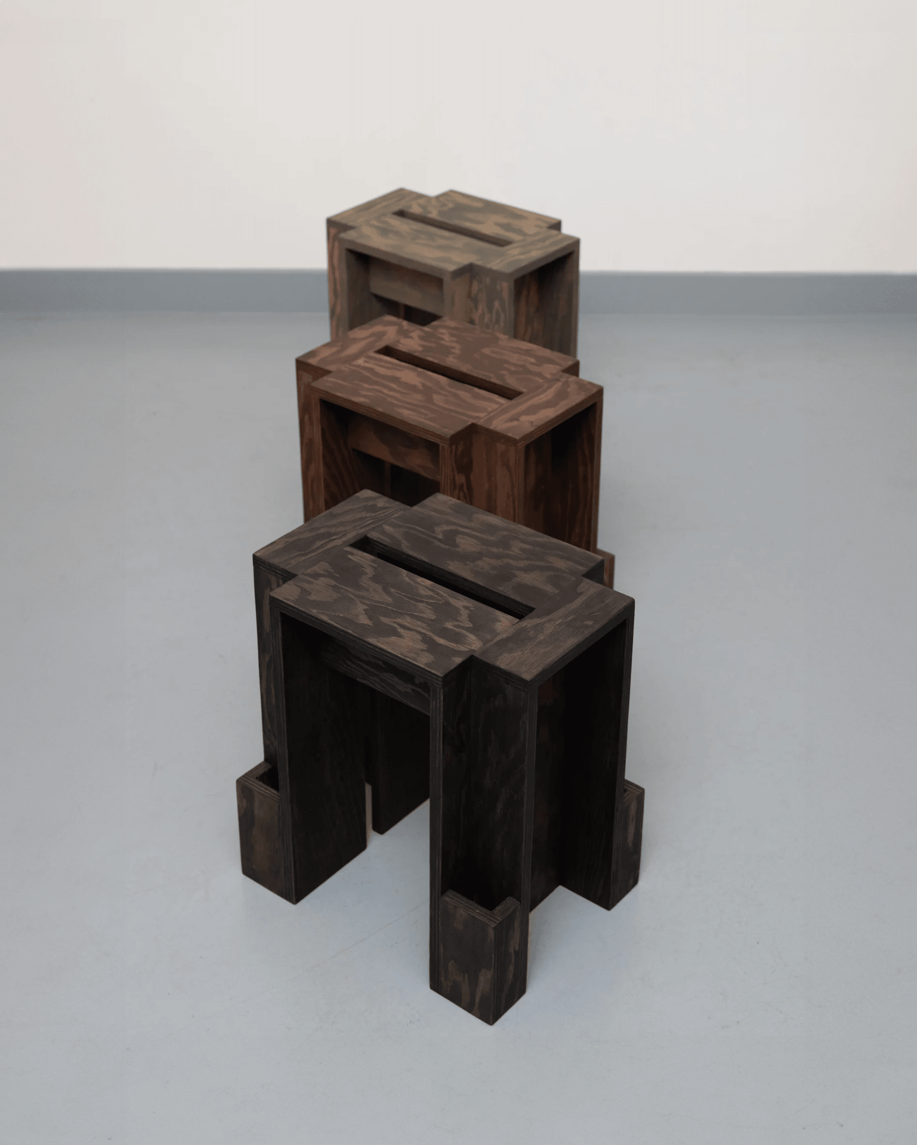 Inside Out by Wendy Andreu, made of Wood and , Grey version, picture 2