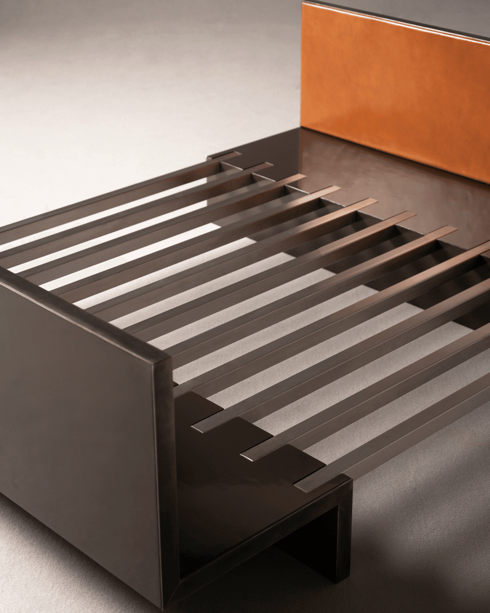 Drop 01 by Interni Venosta, made of Wood and Steel, Treated Wood version, picture 3