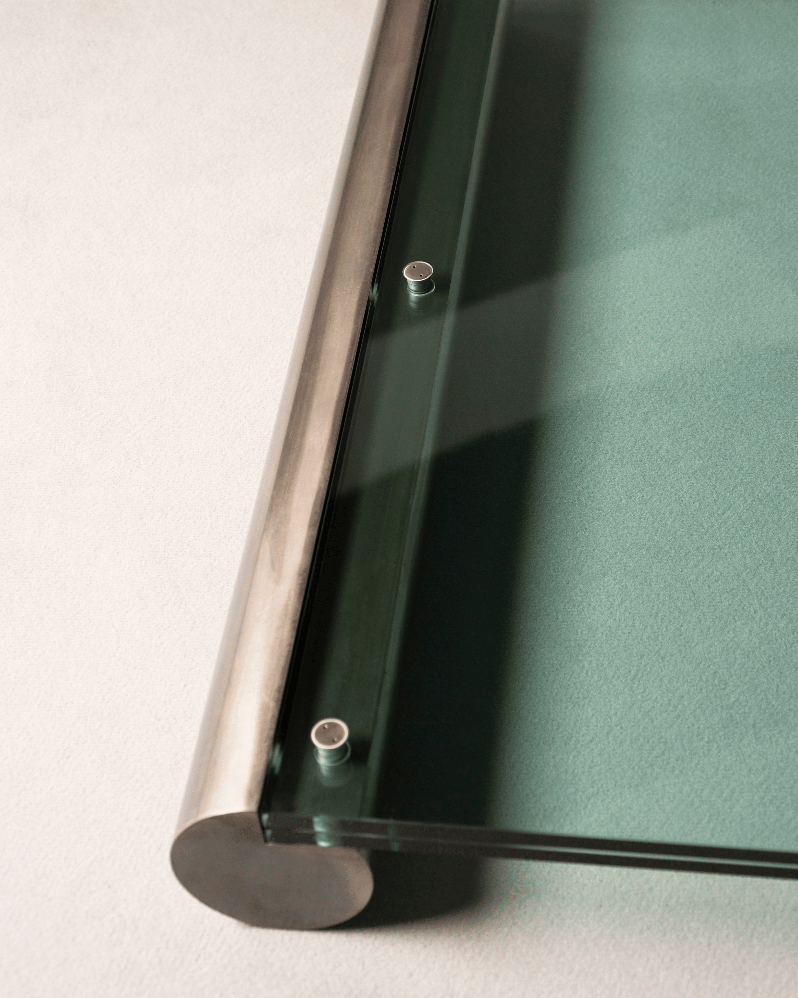 Drop 01 by Interni Venosta, made of Steel and Glass, Treated steel version, picture 2