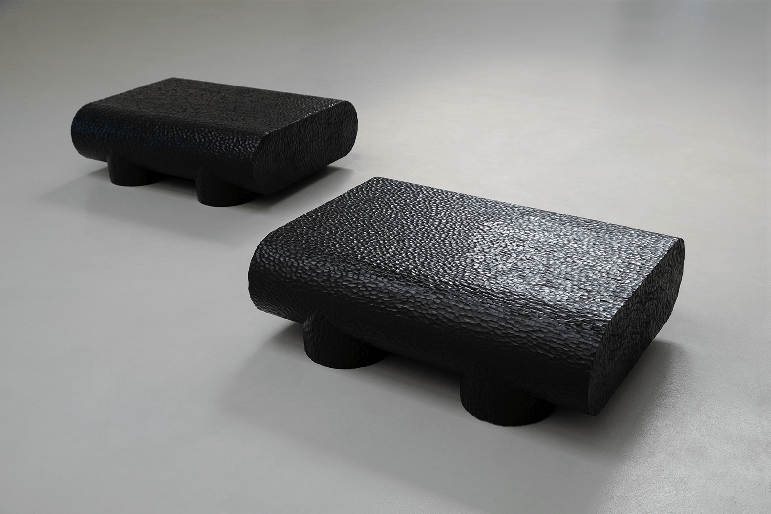 Intersecting Volume by Rino Claessens, made of Stained Ash and , Stained Ash version, picture 6