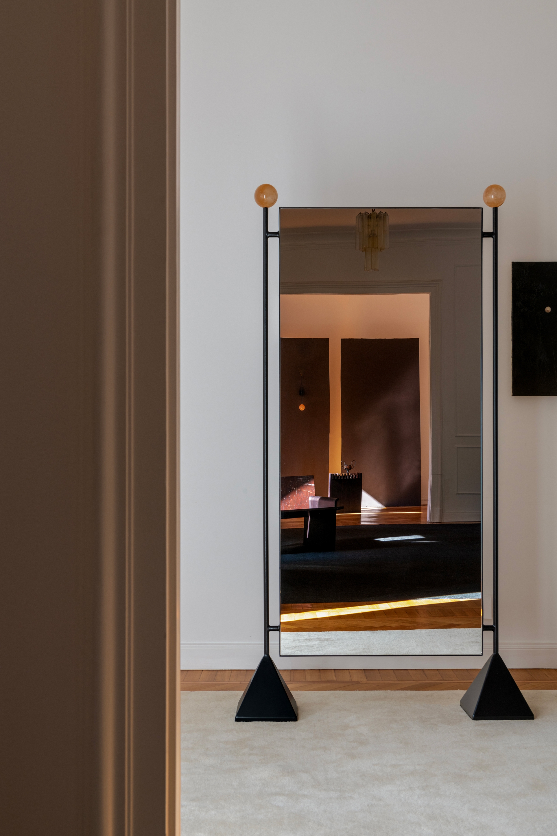 Antechamber by StudioDanielK, made of Stone and Steel, Honey Calcite version, picture 4