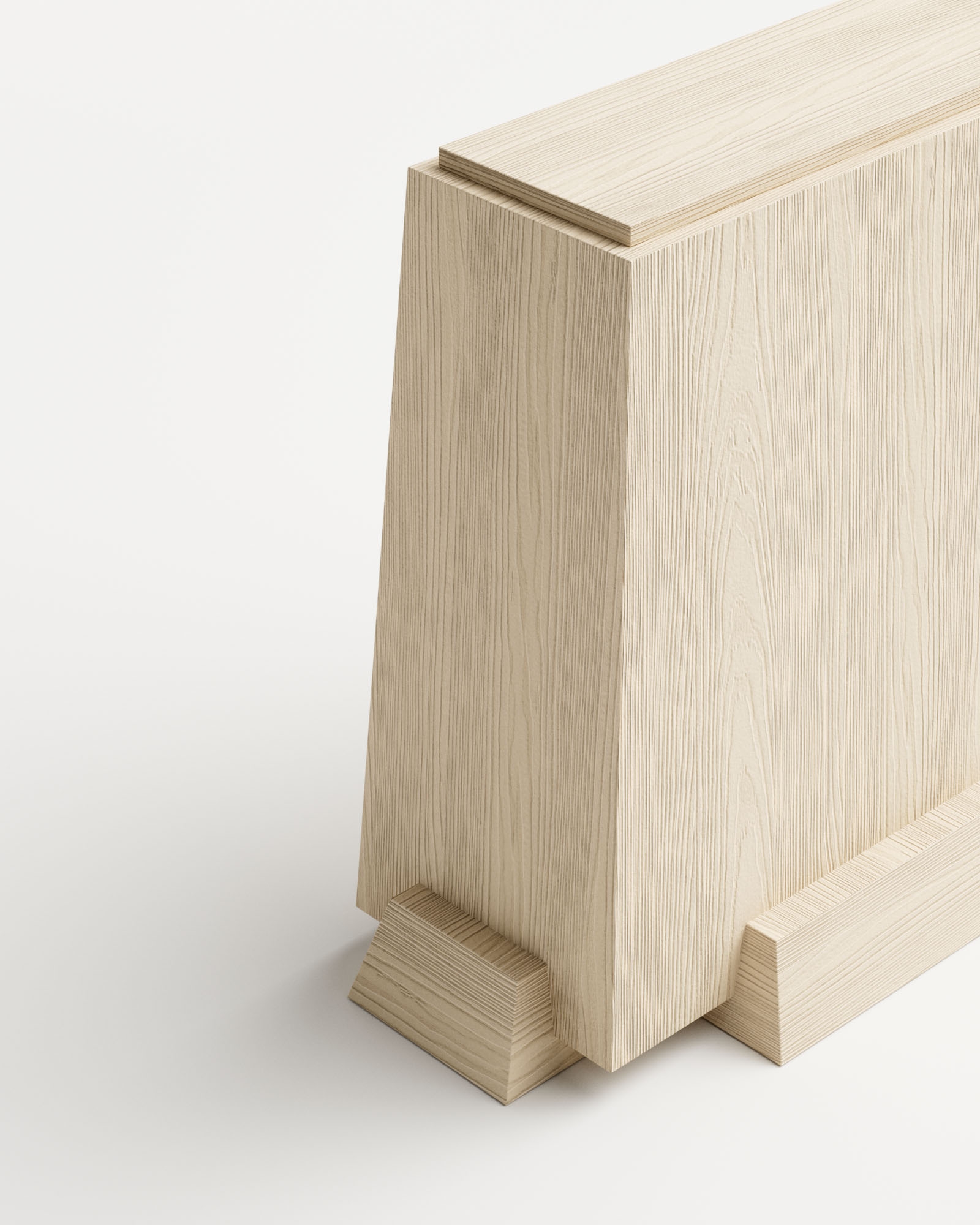 Kami by Le Cann, made of Wood and , Sandblasted Pine version, picture 3