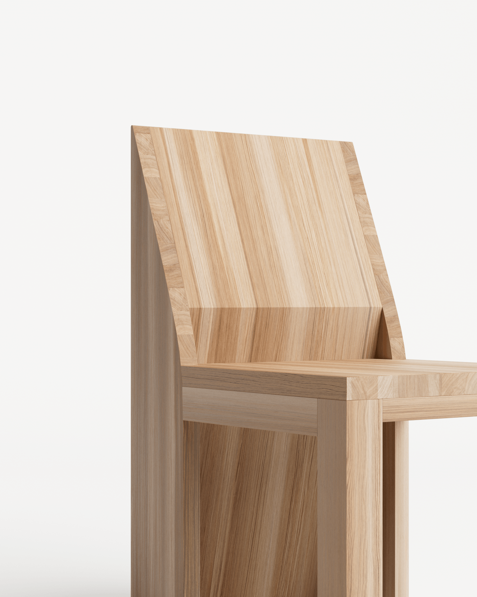Kursi Chair by Sizar Alexis, made of Wood and , Solid Pine Wood version, picture 5