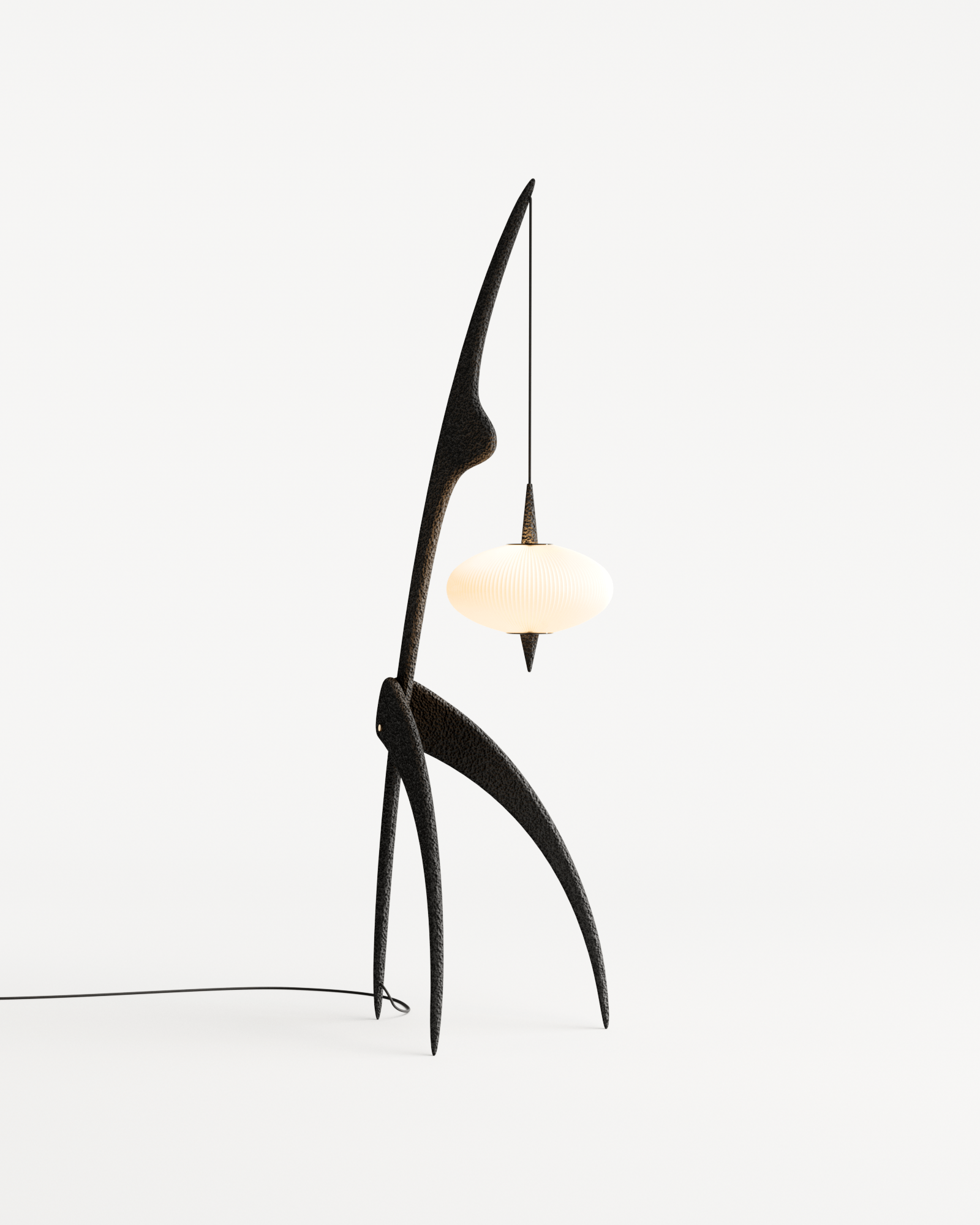 La Mante Religieuse by Rispal x Lucas Castex, made of Wood and , Black version, picture 0