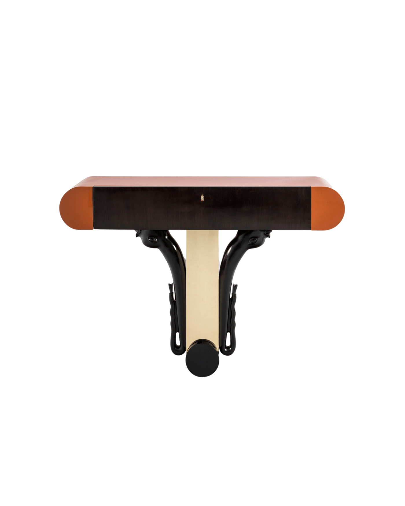 Limited Edition by Dimoremilano, made of Wood and Polished Gold, Orange version, picture 0