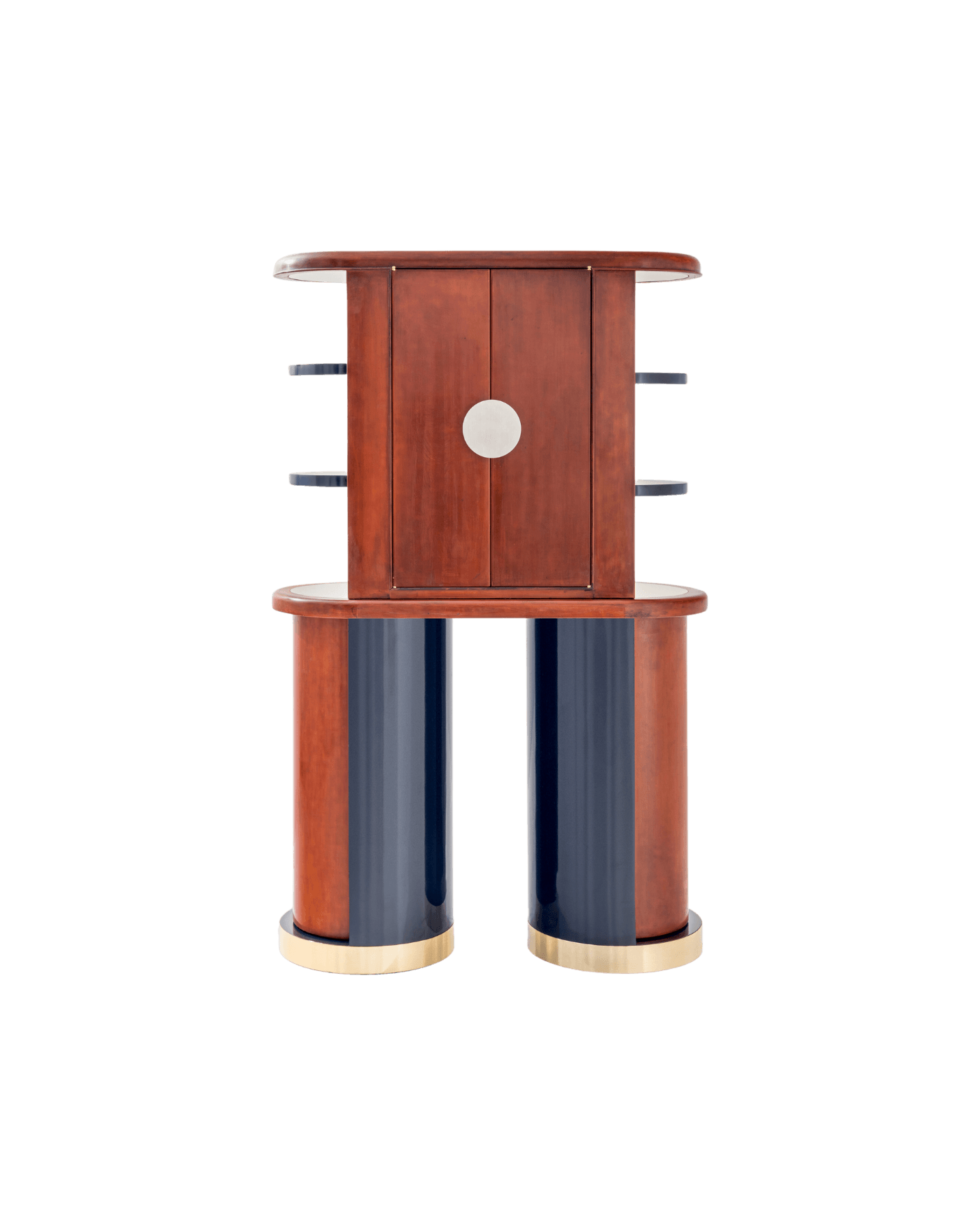 Limited Edition by Dimoremilano, made of Wood and Brushed Steel, Brown version, picture 0