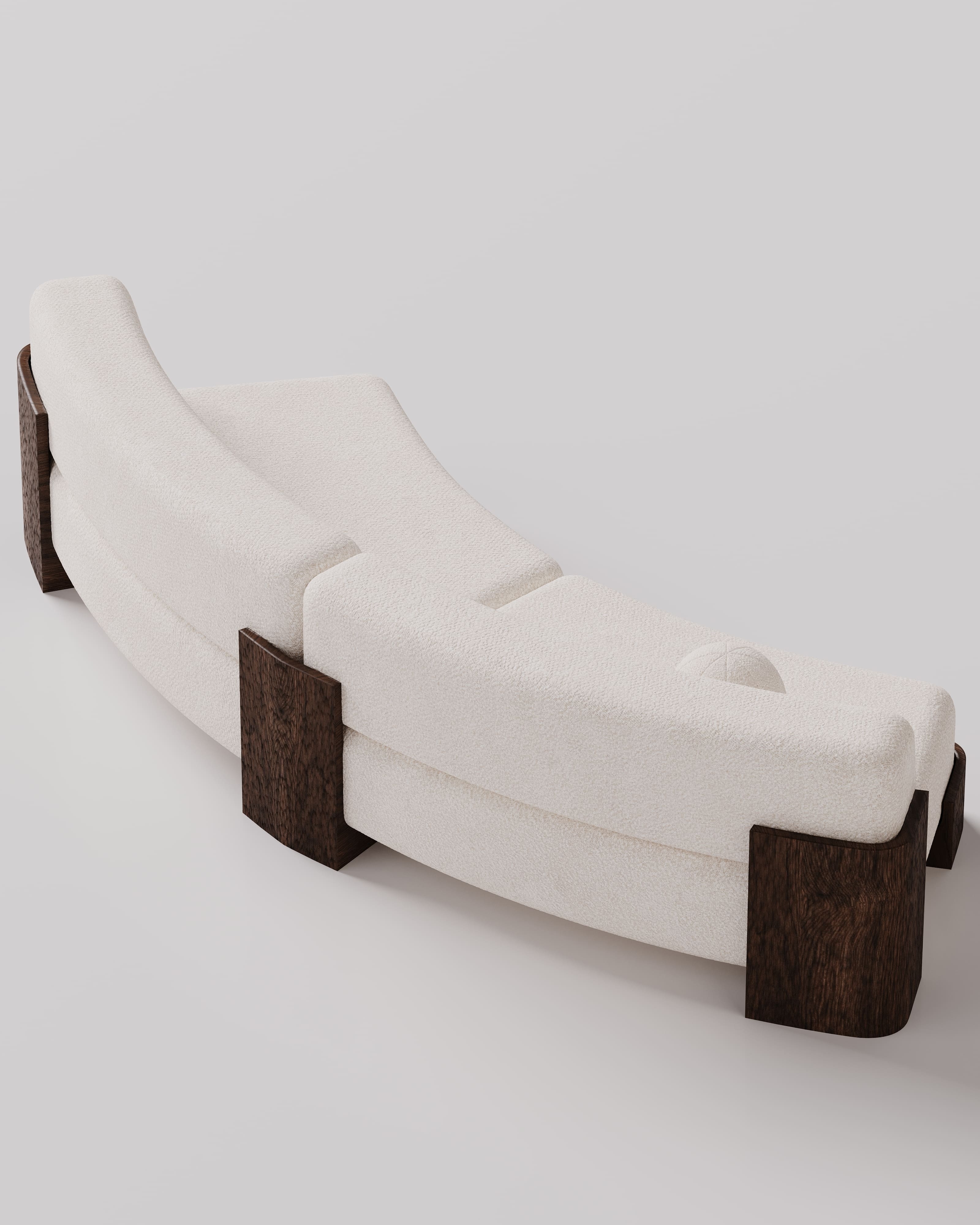 Curved Sofa, Manhattan Collection, Girodroux Delpy x Monde Singulier