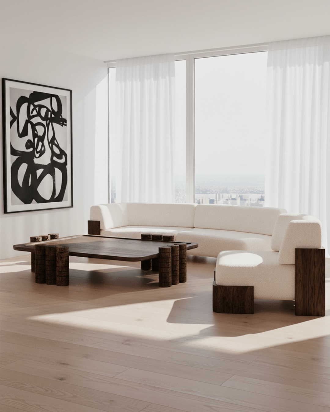 Rectangular Coffee Table, Manhattan Collection, Girodroux Delpy x Monde Singulier 04