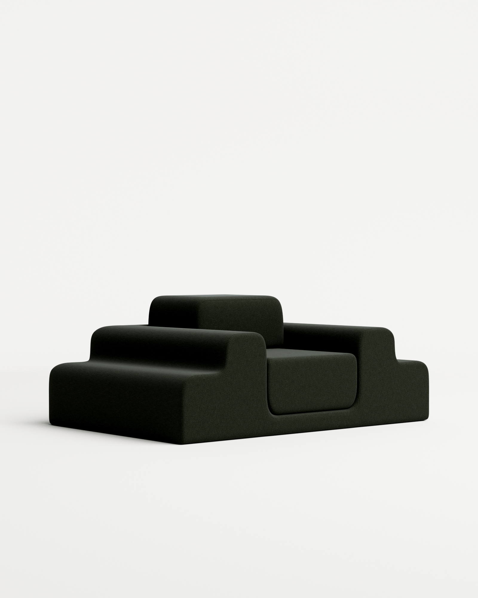 Médano by Estudio Persona, made of Velvet and , Forêt version, picture 0