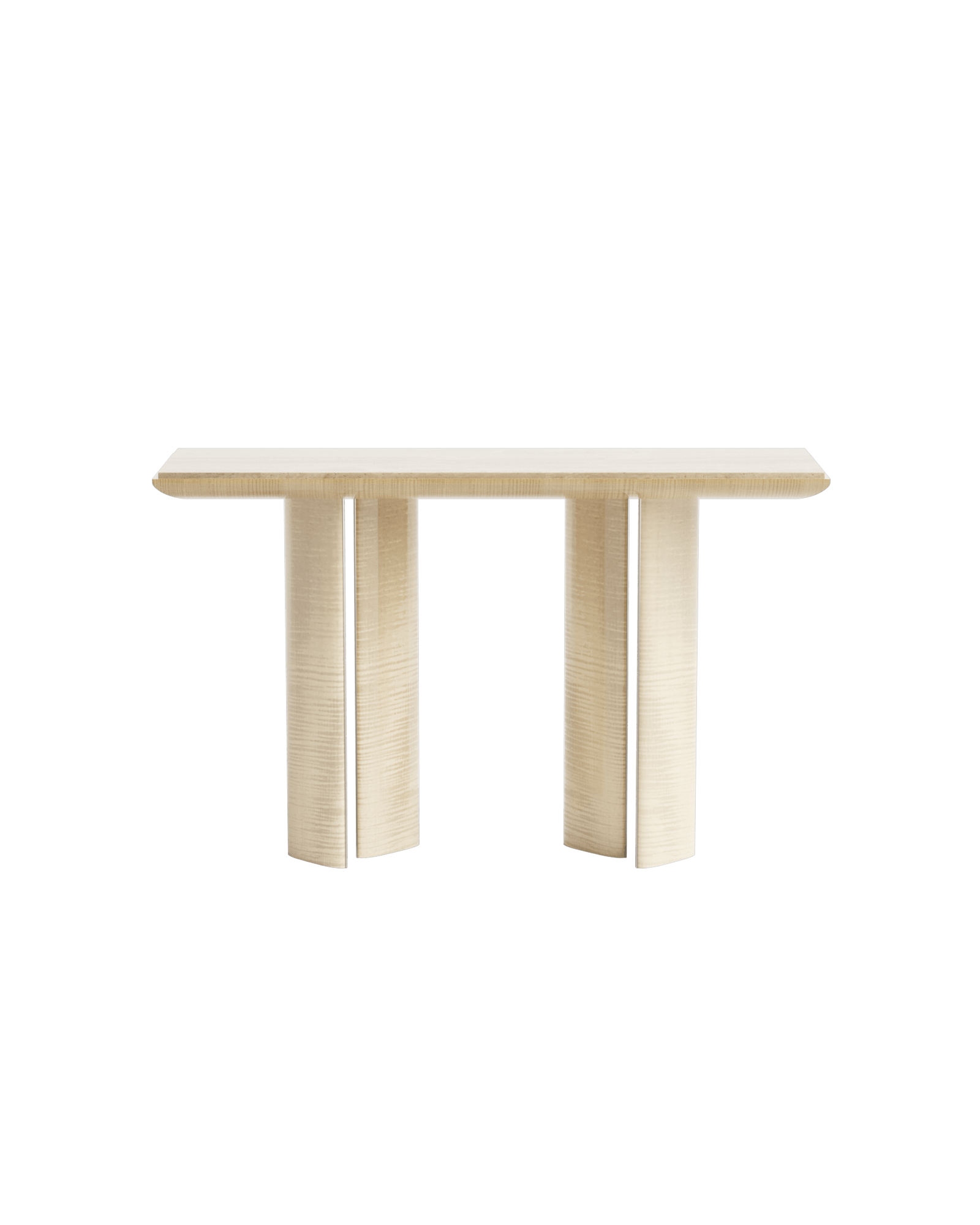 Mise En Scène by Tatjana von Stein, made of Marble and , Waved Sycamore version, picture 0