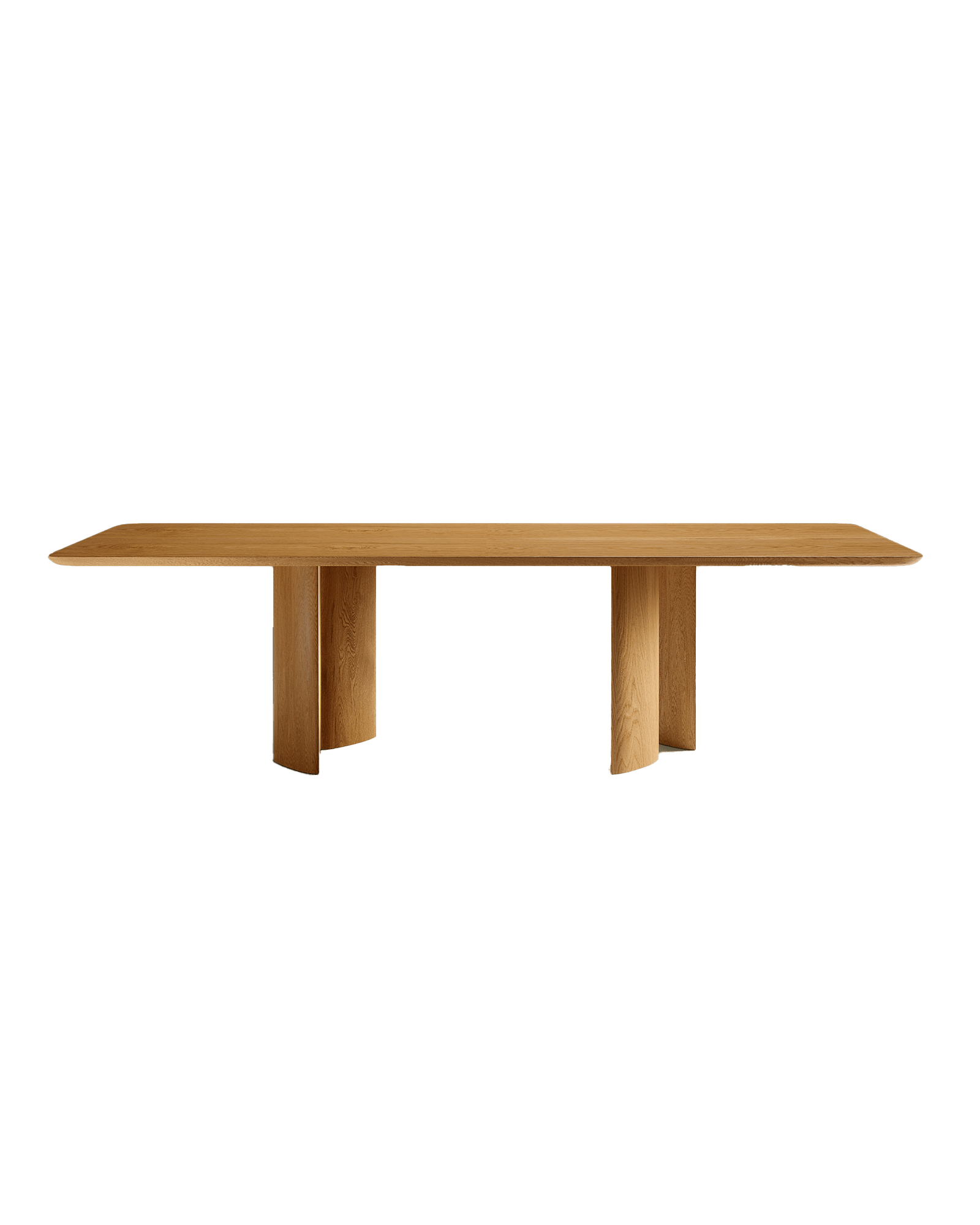 Wood Dining Table by Tatjana von Stein - solid oak dining table, Mise en Scène collection