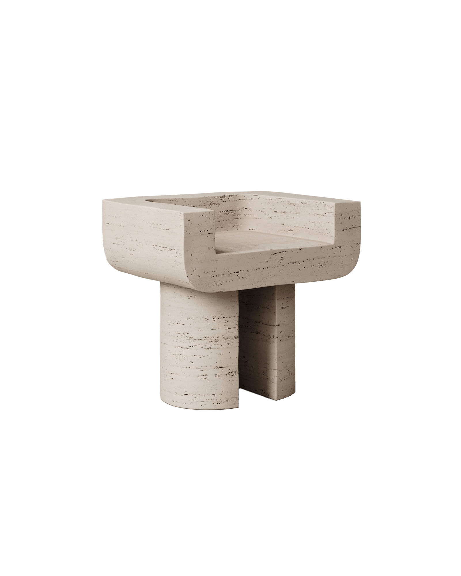 Monolith Collection by Monolith, made of Travertin and , Travertine version, picture 0