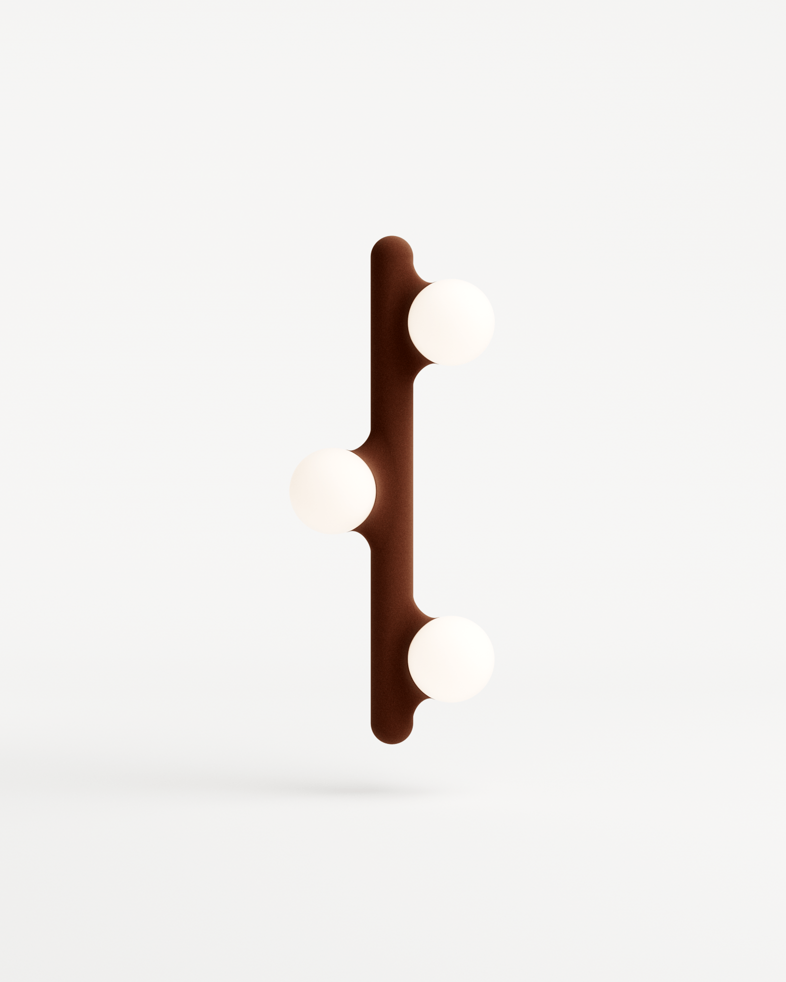 Prickly Pear by Mickael Koska, made of Aluminium and Ceramic, Brown version, picture 0