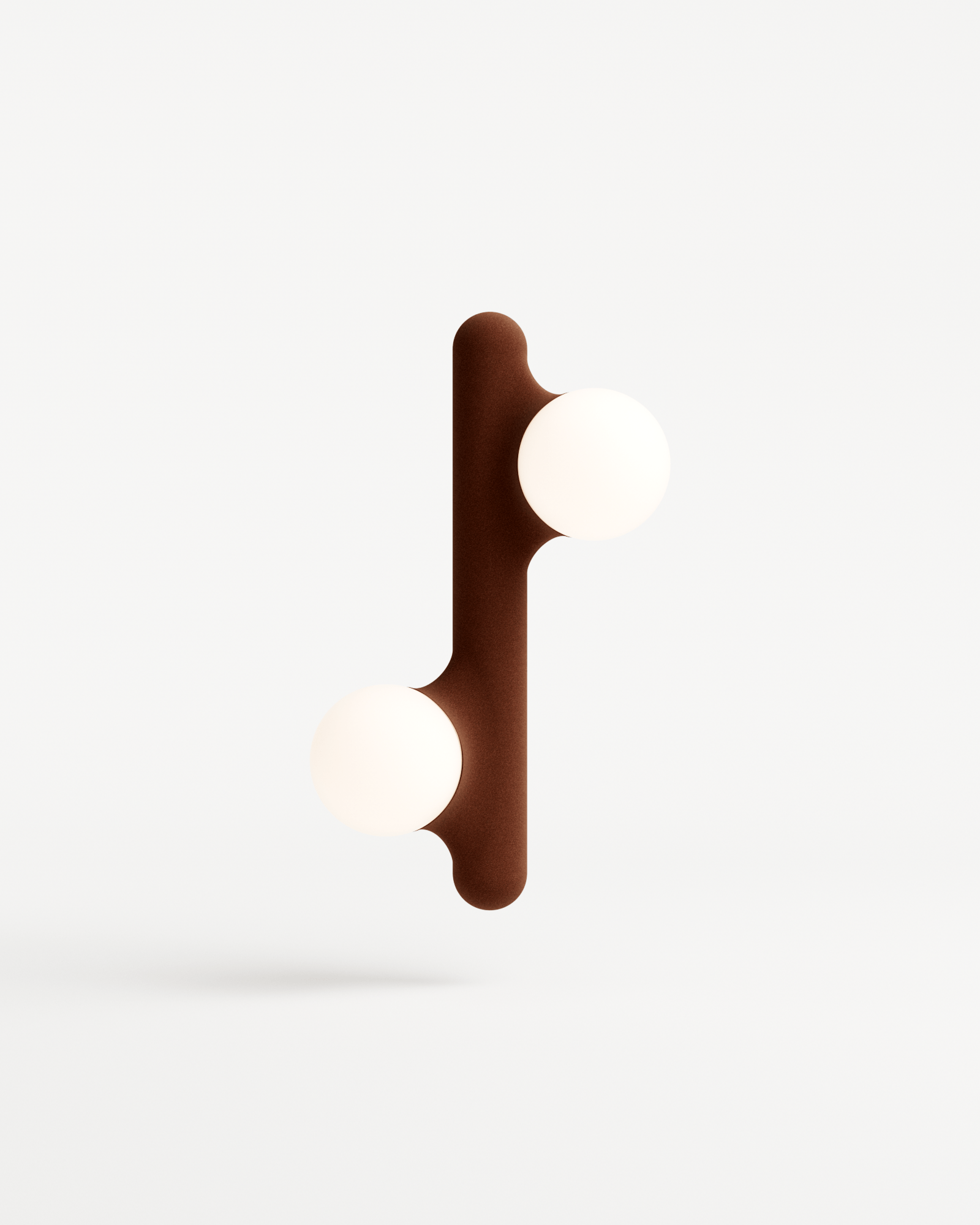 Prickly Pear by Mickael Koska, made of Aluminium and Ceramic, Brown version, picture 0
