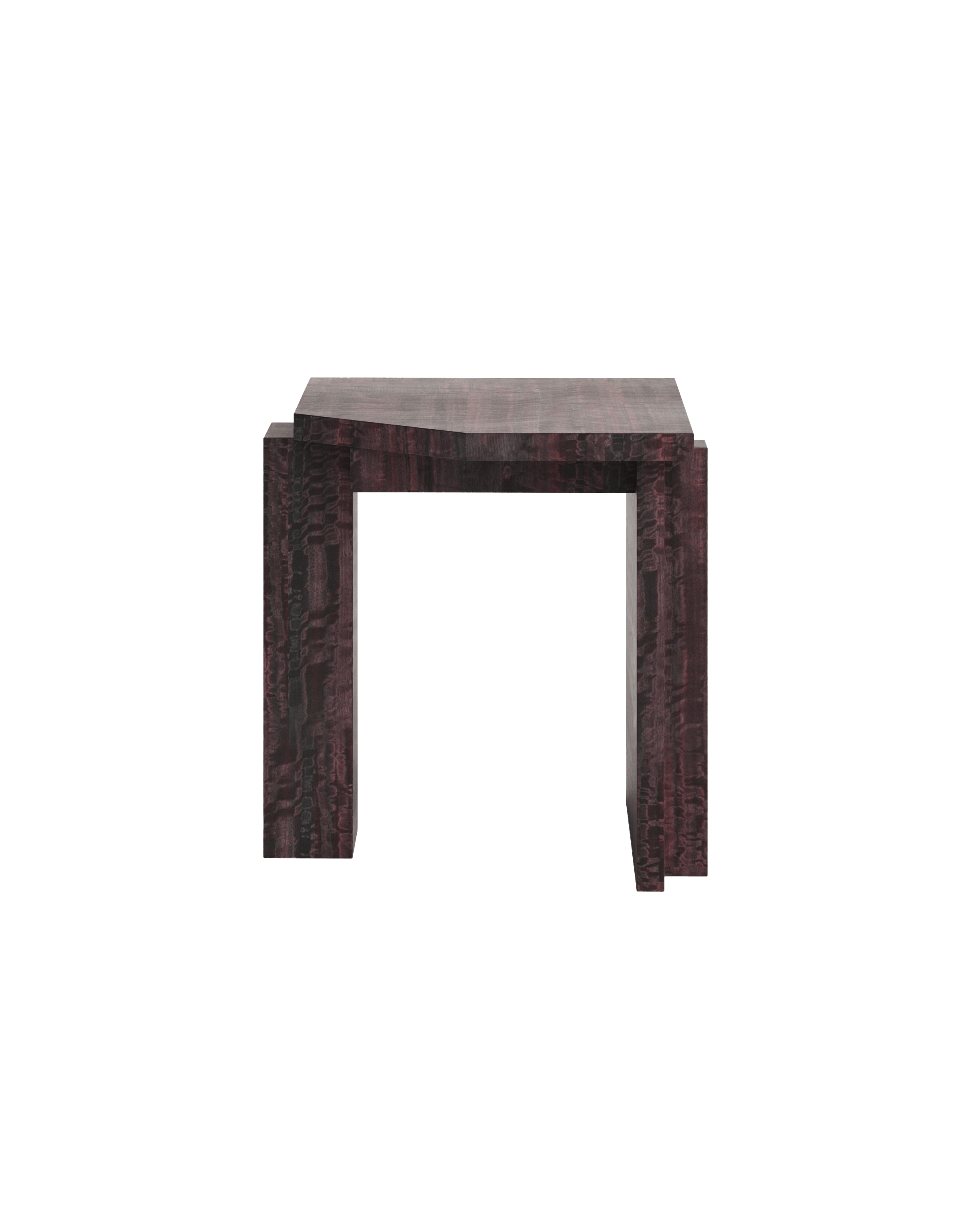 sashaxsasha Collection by Sashaxsasha, made of MDF and Wood, Burgundy Eucalyptus Veneer version, picture 0