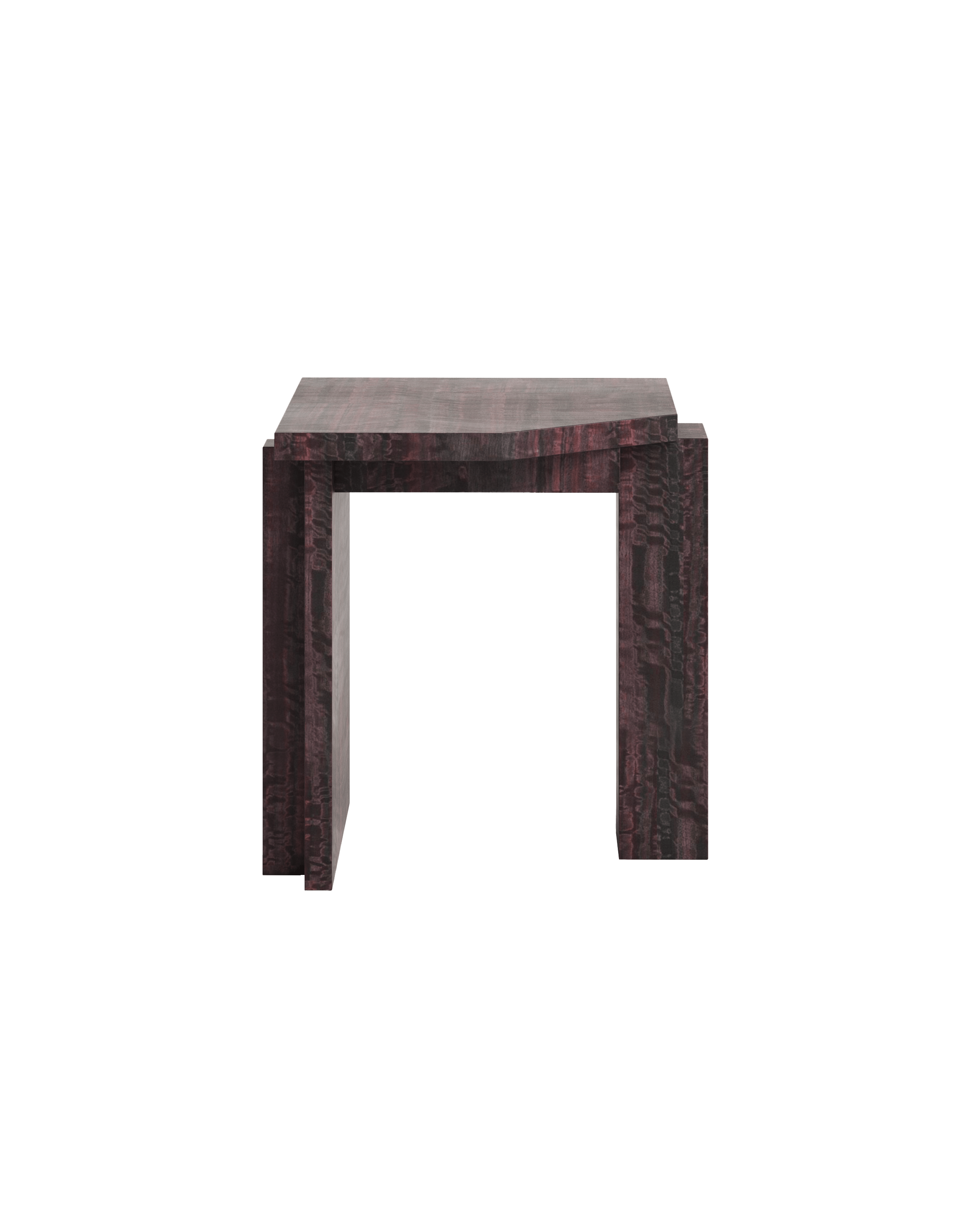 sashaxsasha Collection by Sashaxsasha, made of MDF and Wood, Burgundy Eucalyptus Veneer version, picture 0