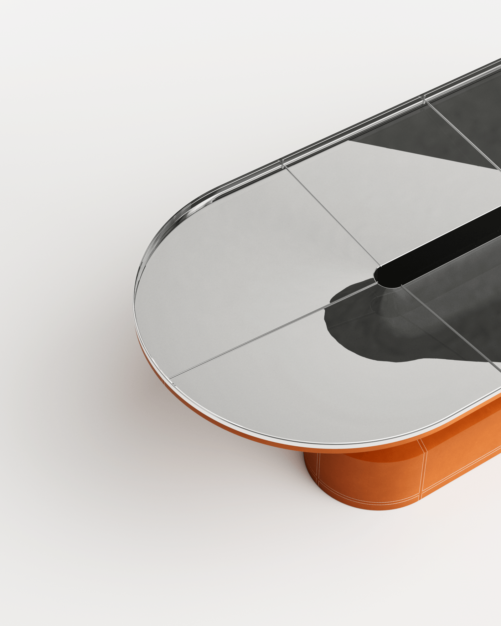 Stamp by Christophe Perichon, made of Steel and Leather, Brown version, picture 4