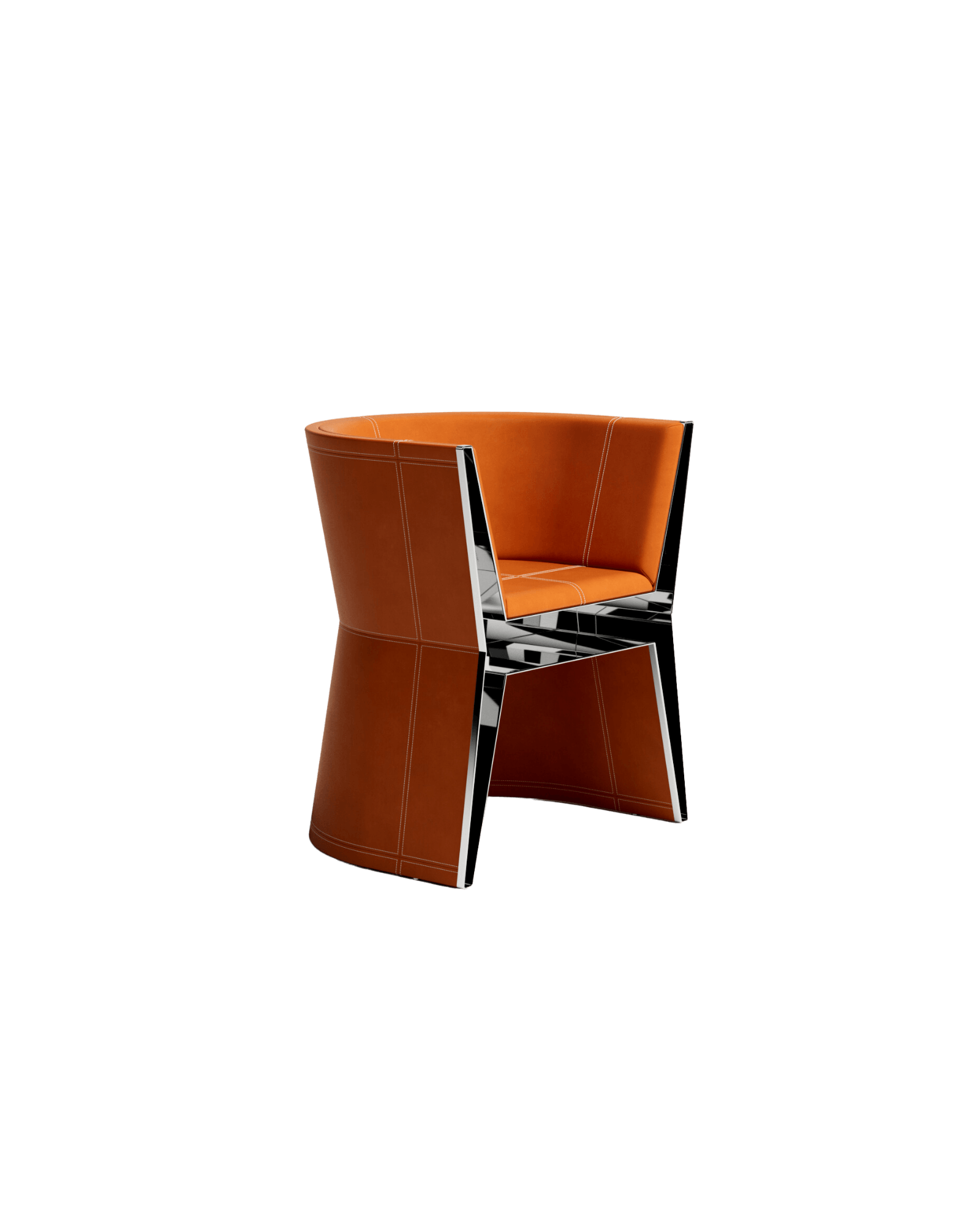 Stamp by Christophe Perichon, made of Steel and Leather, Brown version, picture 0