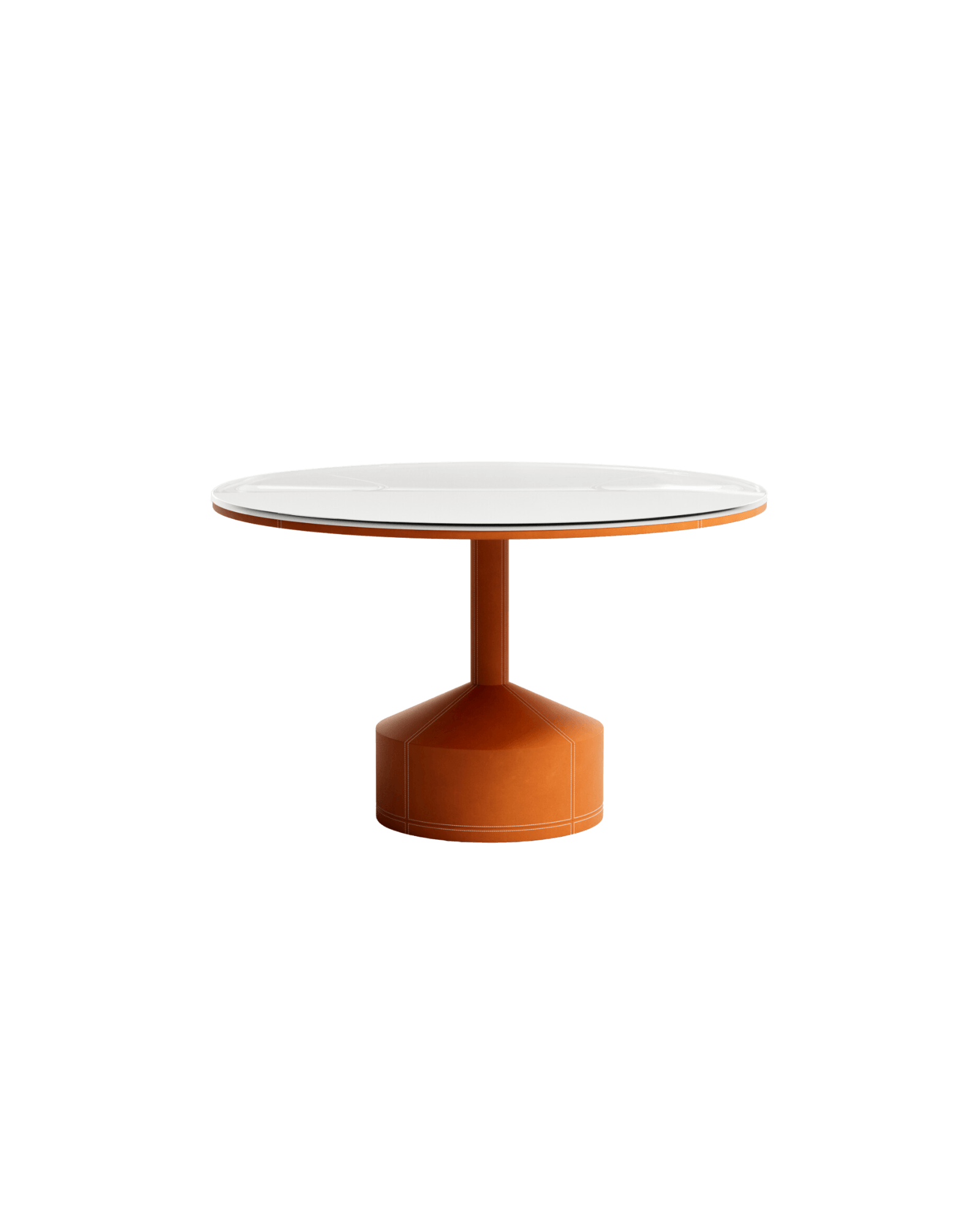 Stamp by Christophe Perichon, made of Steel and Leather, Brown version, picture 0