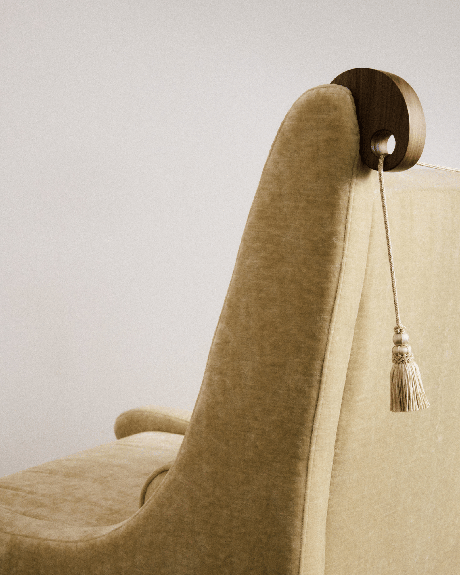 Ebur Editions by Studio Ebur, made of Velvet and Wood, Velvet version, picture 6