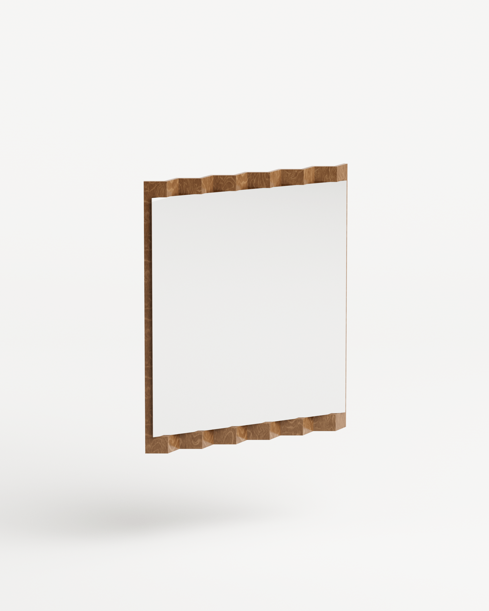 You & Me by Goons, made of Mirror and Plywood, Satin French Oak version, picture 0