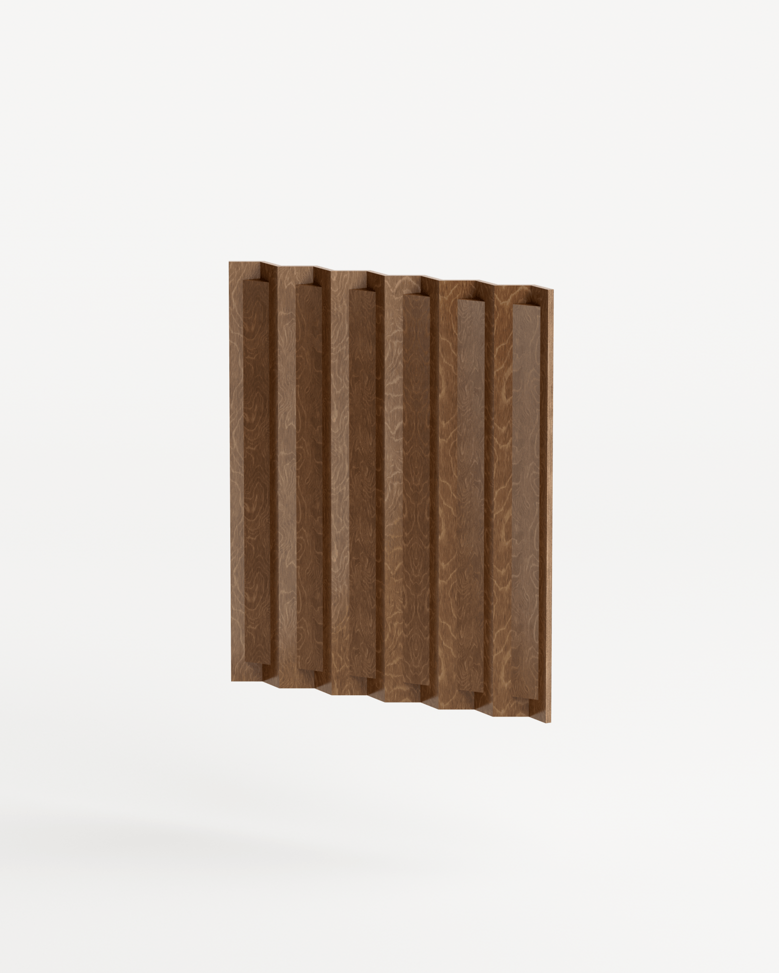 You & Me by Goons, made of Mirror and Plywood, Satin French Oak version, picture 1