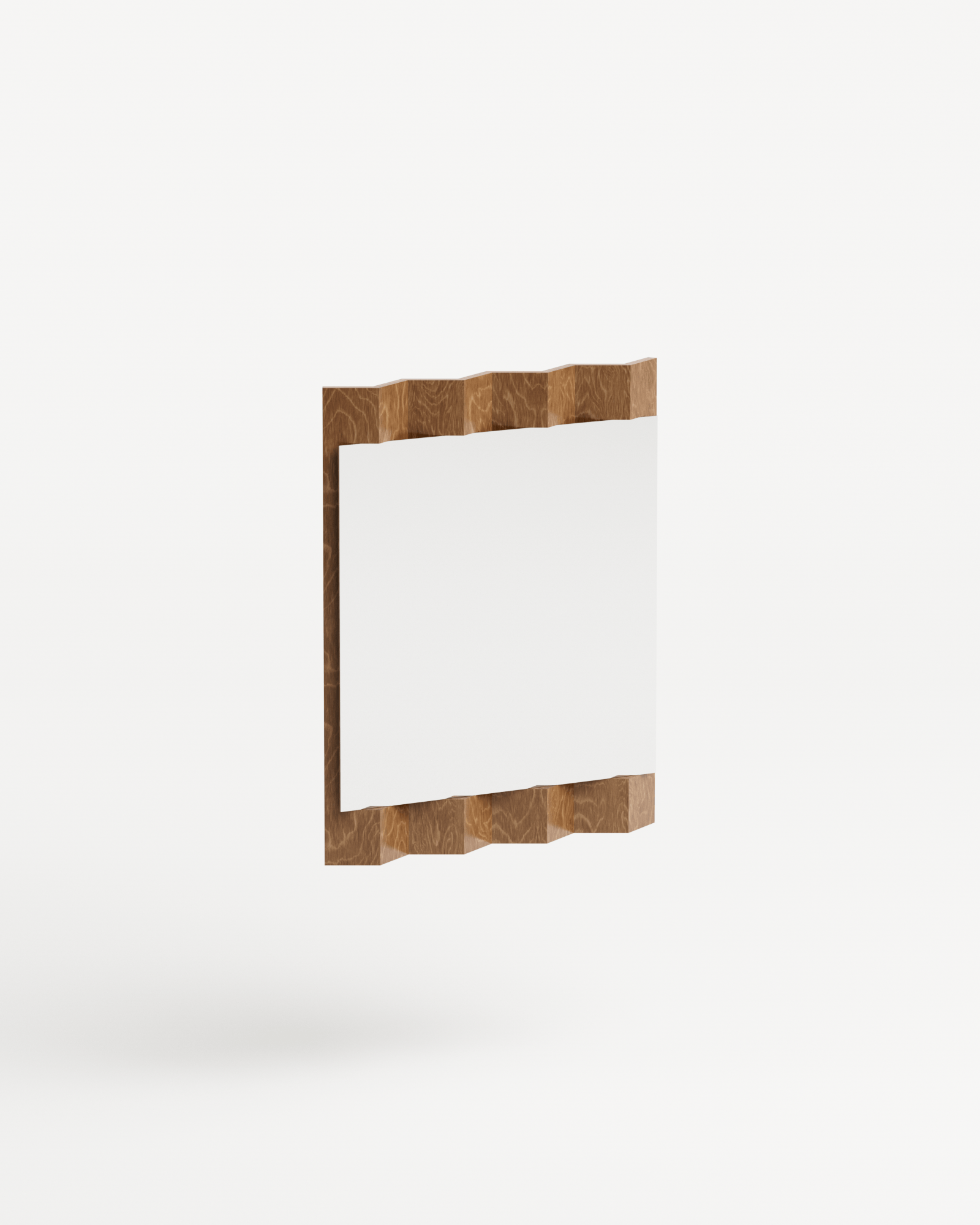 You & Me by Goons, made of Mirror and Plywood, Satin French Oak version, picture 0